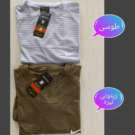 بلوز آستین شصتی زنانه یقه گرد نایک در 8 رنگ