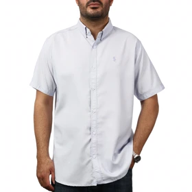 پیراهن آستین کوتاه ساده مردانه برند مد مدل 14112193