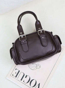 کیف دستی/دوشی زنانه مدل هیوا کد EB1017 (شکلاتی)