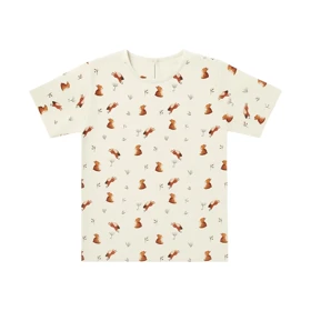 ست تیشرت آستین کوتاه و شلوارک دخترانه مدل PJ1132