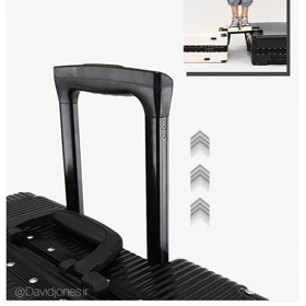 ست چمدان مدل Rose Merry RL-318-3S_Black