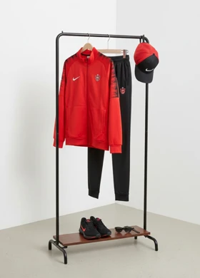 پکیج ست سویشرت شلوار پرسپولیس مردانه مدلJ92 +کفش ورزشی مردانه Nike مدل Tigo زیره قرمز