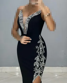 پیراهن ماکسی دکلته