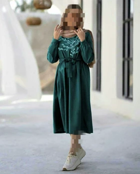 پیراهن گلدوزی بهار کد 50148