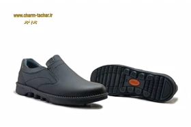 کفش مردانه بدون بند چرم طبیعی si185