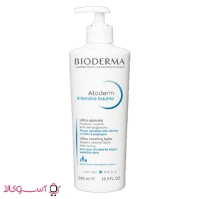 بالم مرطوب کننده قوی بایودرما مدل atoderm حجم 500 میل
