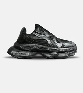 کفش کتانی مردانه و زنانه مشکی خاکستری Balenciaga
