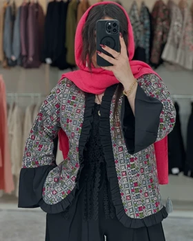 کت سوزن دوزی لینن
