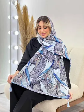 شال طرح برگ دوکی