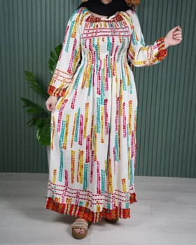 پیراهن بلند سینه کش قواره بزرگ# 7299