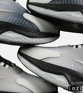 کفش کتانی مردانه و زنانه طوسی مشکی NIKE AirMax Advantage مدل 7405