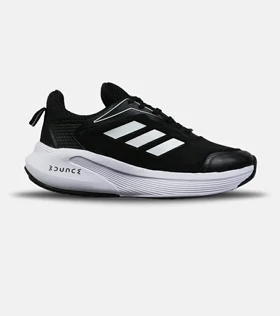 کفش کتانی مردانه و زنانه مشکی سفید ADIDAS BOUNCE مدل 8587