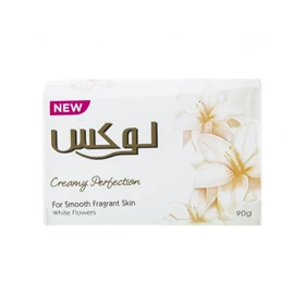 صابون شستشو ویتامینه لوکس مدل گل های سفید حجم 90 میلی لیتر