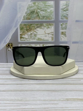 عینک آفتابی پرسول مدل PO3229/S فریم استات کائوچو، عدسی شیشهای UV400 با وضوح دید فوقالعاده