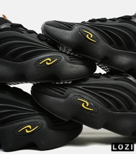 کفش کتانی مردانه مشکی زرد ADIDAS yeezy 700 v2