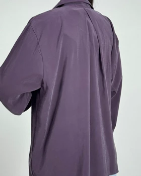 شومیز سیلک پشت پیلی کد 500475