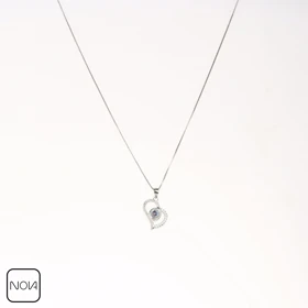 گردنبند نقره دوستت دارم به صد زبان کد 251277