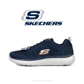 کتانی زنانه اسکچرز سرمه‌ای تیره - Skechers Skech-Knit Navy Ora
