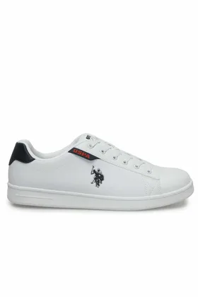 پولو اسن ایالات متحده کفش کتانی Costa Unisex 101501686-1WHITE LEE 3PR