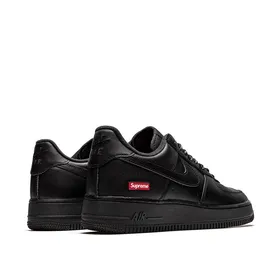 کتانی نایک ایرفورس 1 بدون ساق سوپریم مشکی Nike Air Force Low Black Superme