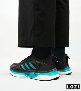کفش کتانی مردانه مشکی آبی ADIDAS UltraBoost