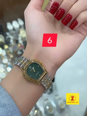 ساعت مچی زنانه استیل دو رنگ