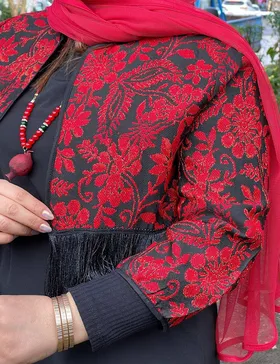 کت و سارافون یلدایی اقاقیا کد : K0001