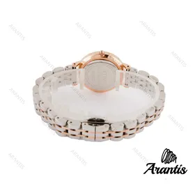 ساعت دنیل ولینگتون مینی زنانه گرد دورنگ رزگلد ایندکس نگین w-6106
