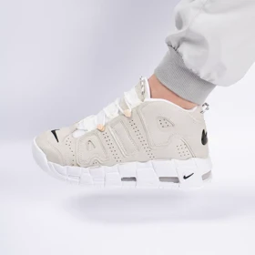 کفش و کتانی مردانه مدل ایر آپتمپو Nike air more Uptempo رنگ کرم