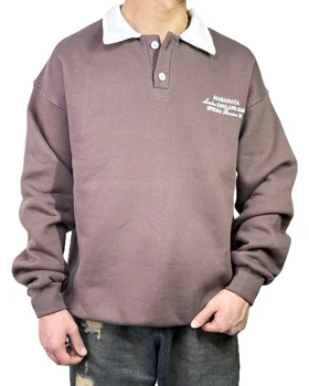 دورس مردانه دو تیکه یقه دار دکمه‌ای رنگ نسکافه ای کد 040030