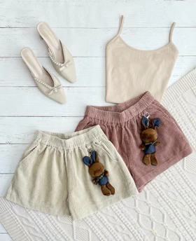 شلوارک کبریتی خرسی کد 3226