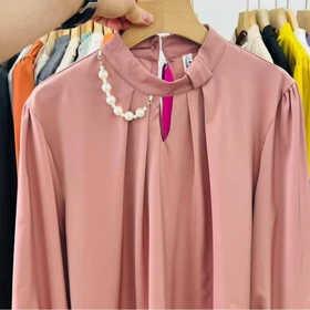 شومیز زنانه مجلسی مرواریدی وارداتی