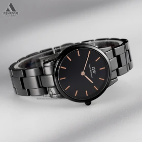 ساعت زنانه دنیل ولینگتون Daniel Wellington Iconic Link Ceramic Black
