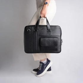 کیف اداری جلو جیب‌دار