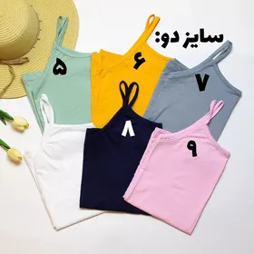 تاپ ساده مدادرنگی کد 663