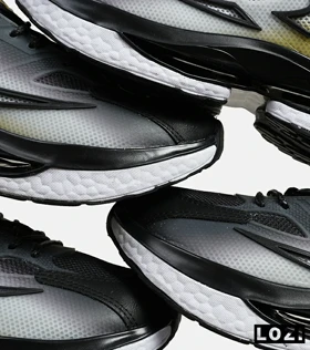 کفش کتانی مردانه و زنانه مشکی سفید لیمویی NIKE Precision V02
