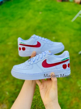 کفش ایرفورس کاستوم طرح نایک Sneakers Handmade Shoes کد 258118