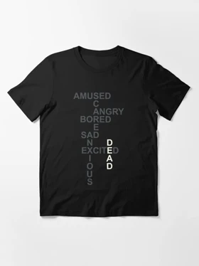 تیشرت وست ورلد | تیشرت Westworld طرح Giggles' Westworld Mood Shirt: DEAD Essential کد 109282