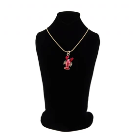 گردنبند دخترانه فانتزی مدل خرچنگ