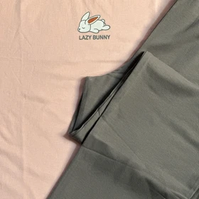 ست تیشرت و شلوار راسته زنانه/کد6267