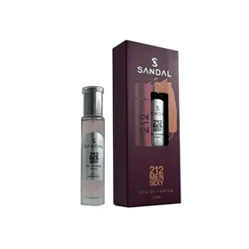 عطر جیبی مردانه صندل مدل 212 SANDAL حجم 25 میل
