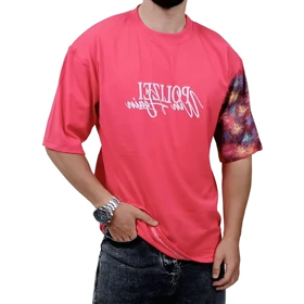 تیشرت آستین کوتاه مدل فشفشه در رنگبندی