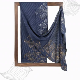 شال طرح هندسی زنانه - 39251737