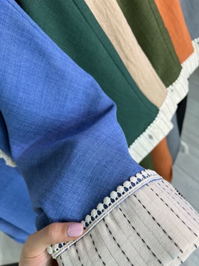 مانتو بلند مزونی ماهین