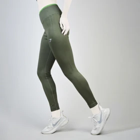 لگ سیملس ورزشی زنانه جیم شارک مدل 4H0273 یشمی