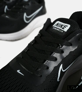 کفش کتانی مردانه و زنانه مشکی سفید Nike zoom