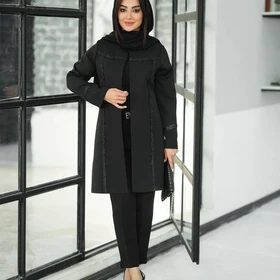 مانتو بلند زنانه عیدانه مدل فراز