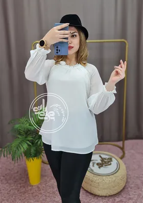 شومیز رگلان گل رز 1