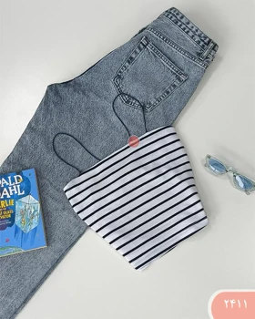 کراپ راه راه ماکارون 2411