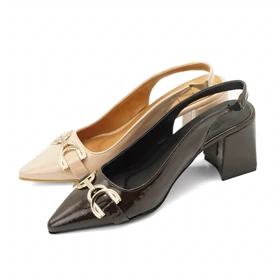کفش مجلسی زنانه پاشنه‌دار 5 سانت مدل 402842 _ sandal valentino
